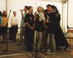 Spievali sme aj počas Bohoslužieb, Varšava, jún 2001
